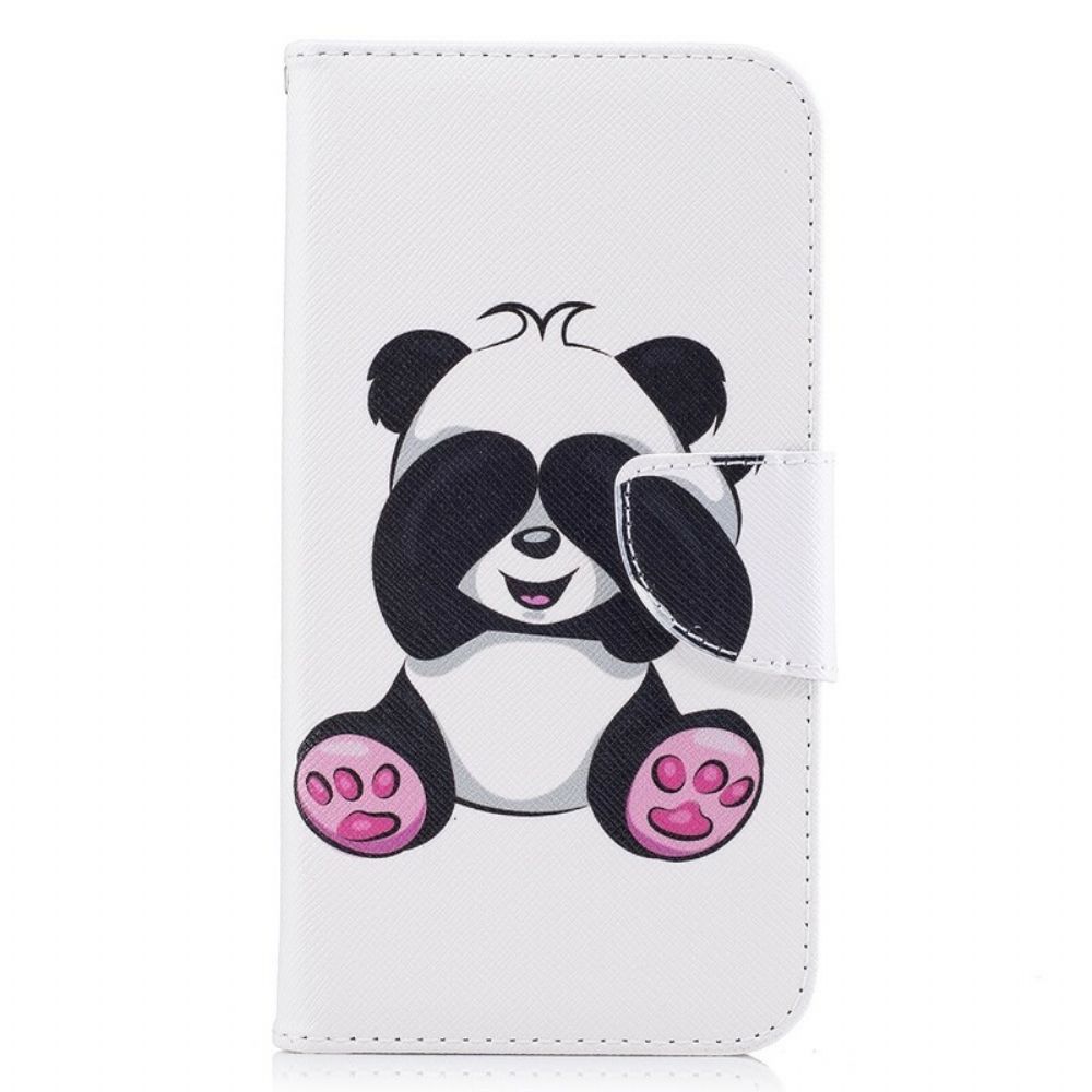 Folio-hoesje voor Samsung Galaxy J7 2017 Pandaplezier