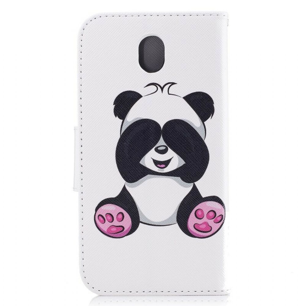 Folio-hoesje voor Samsung Galaxy J7 2017 Pandaplezier