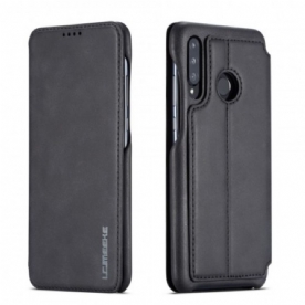 Bescherming Hoesje voor Huawei P30 Lite Folio-hoesje Lc.imeeke Leereffect