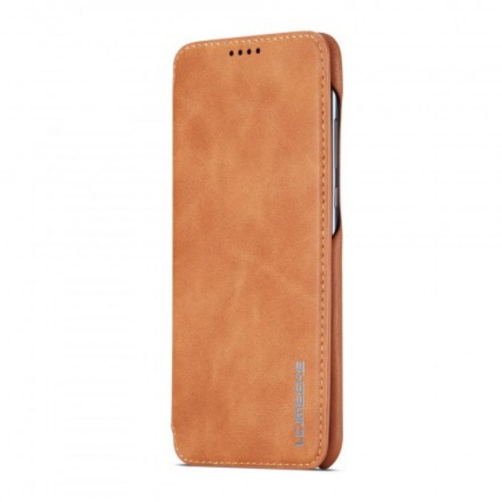 Bescherming Hoesje voor Huawei P30 Lite Folio-hoesje Lc.imeeke Leereffect