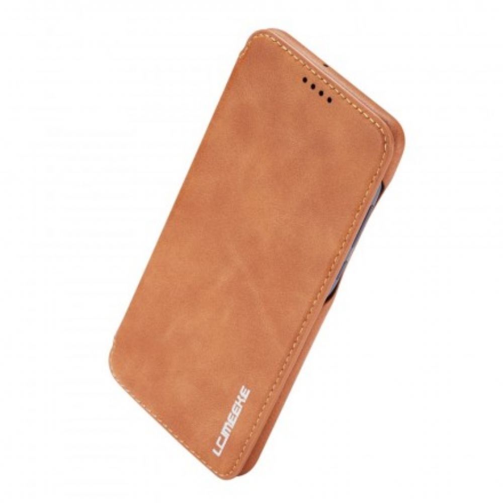 Bescherming Hoesje voor Huawei P30 Lite Folio-hoesje Lc.imeeke Leereffect