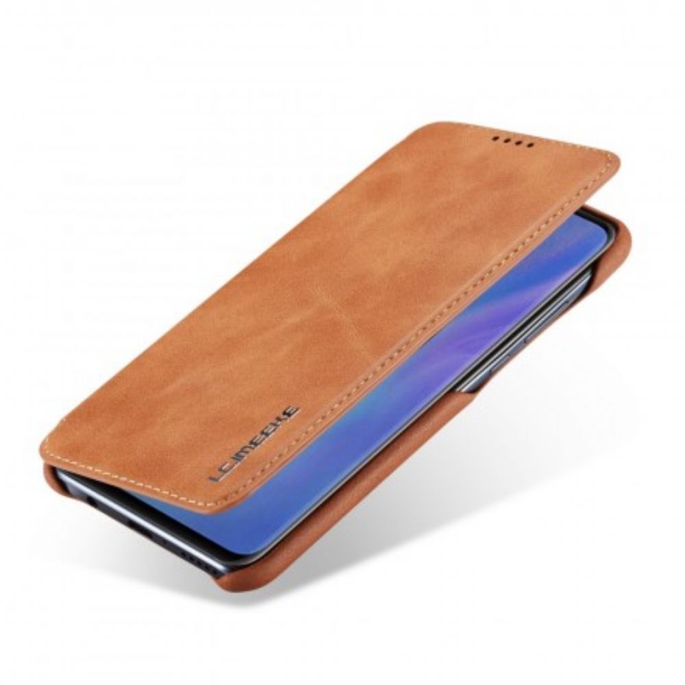 Bescherming Hoesje voor Huawei P30 Lite Folio-hoesje Lc.imeeke Leereffect