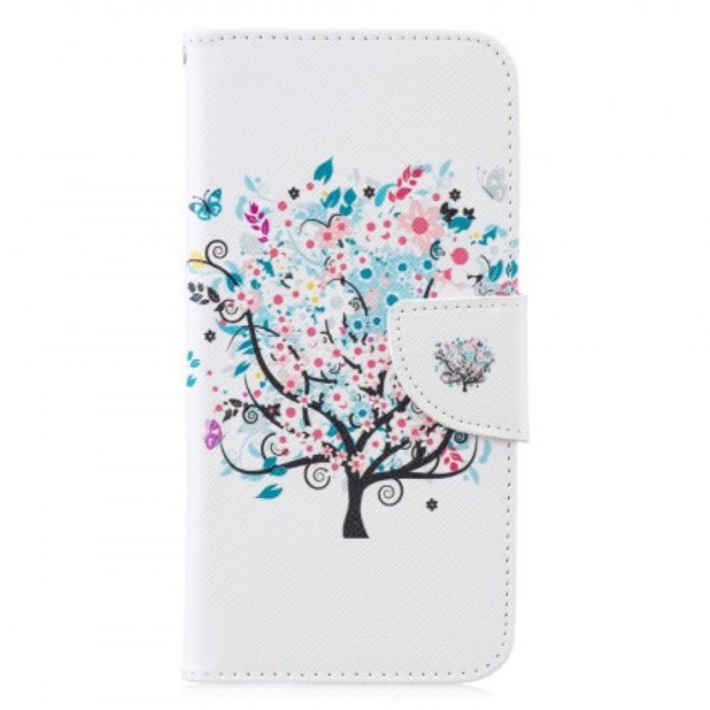 Flip Case voor Huawei P30 Lite Bloemrijke Boom