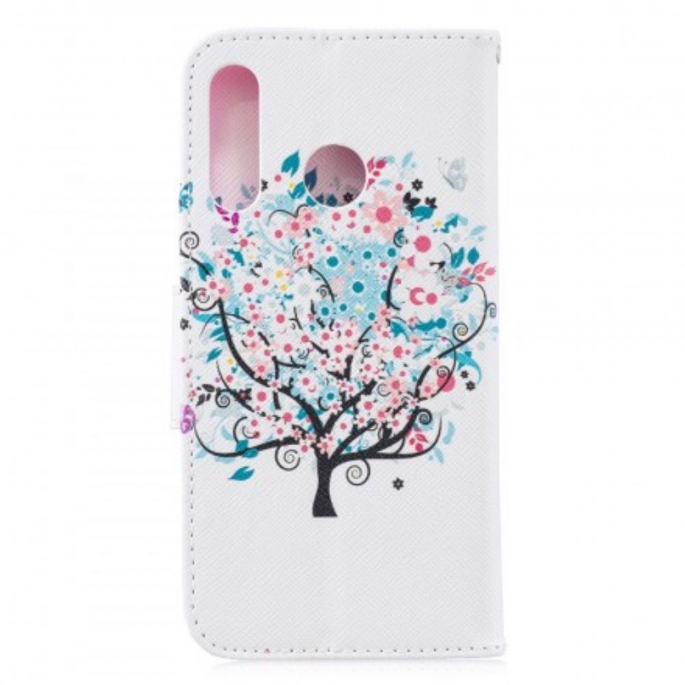 Flip Case voor Huawei P30 Lite Bloemrijke Boom