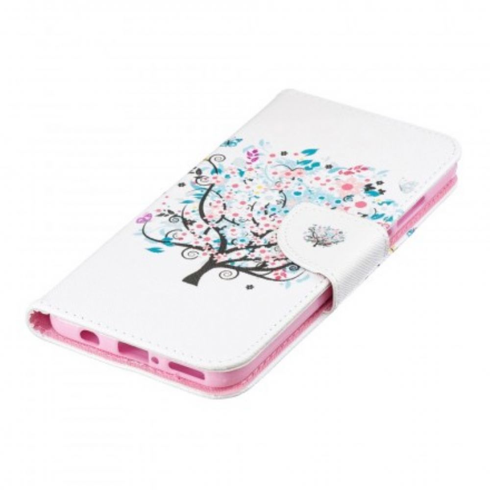 Flip Case voor Huawei P30 Lite Bloemrijke Boom