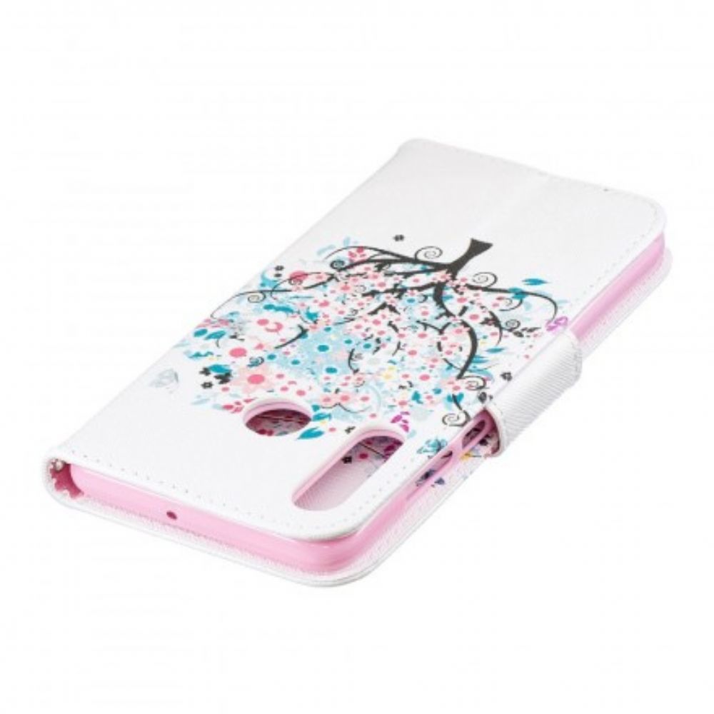 Flip Case voor Huawei P30 Lite Bloemrijke Boom