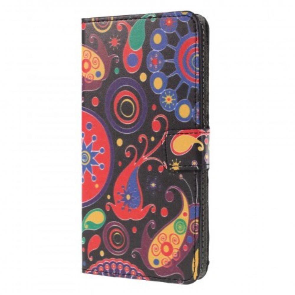 Flip Case voor Huawei P30 Lite Galaxy-ontwerp