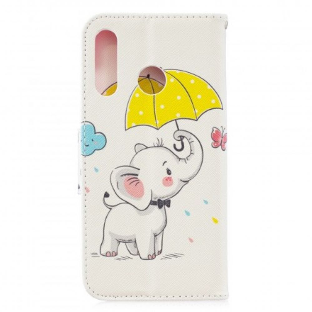 Folio-hoesje voor Huawei P30 Lite Babyolifant