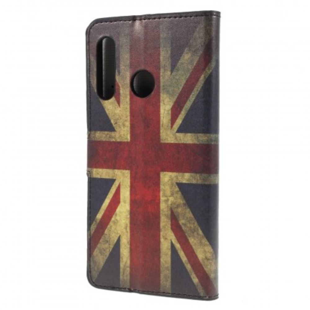 Folio-hoesje voor Huawei P30 Lite Engeland Vlag