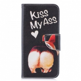 Folio-hoesje voor Huawei P30 Lite Kiss My Ass