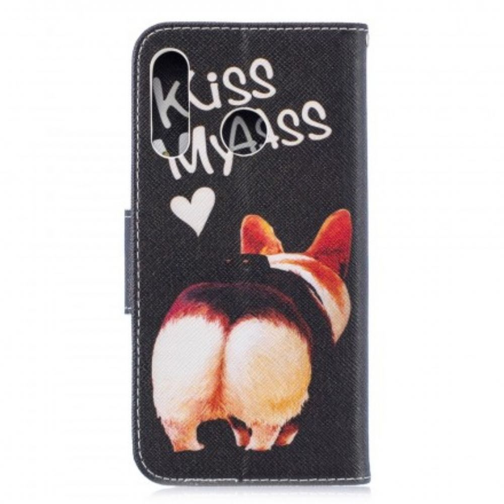 Folio-hoesje voor Huawei P30 Lite Kiss My Ass