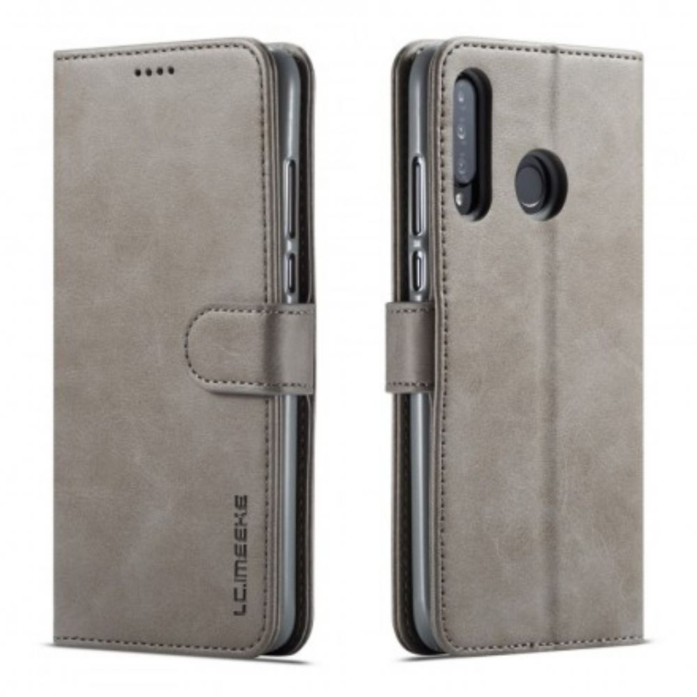 Folio-hoesje voor Huawei P30 Lite Lc.imeeke Ledereffect