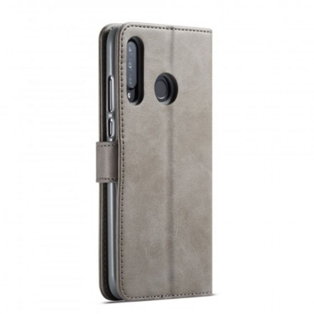 Folio-hoesje voor Huawei P30 Lite Lc.imeeke Ledereffect