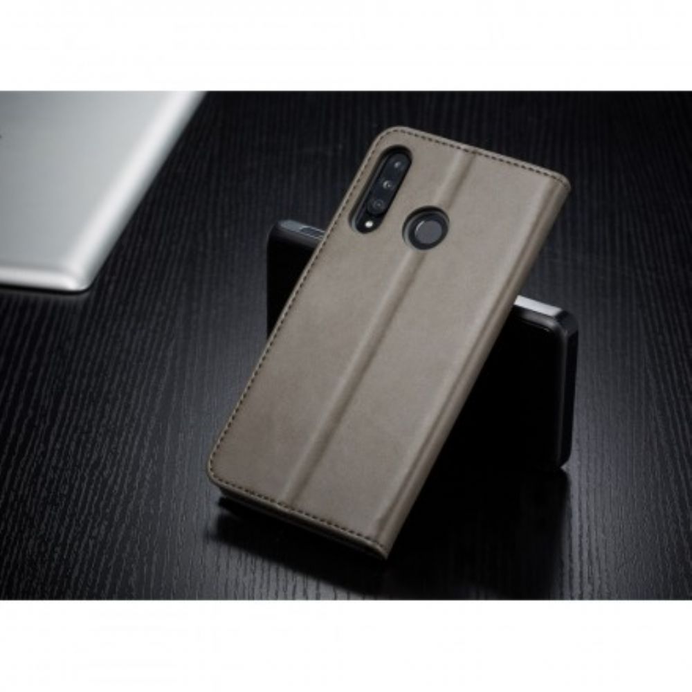 Folio-hoesje voor Huawei P30 Lite Lc.imeeke Ledereffect