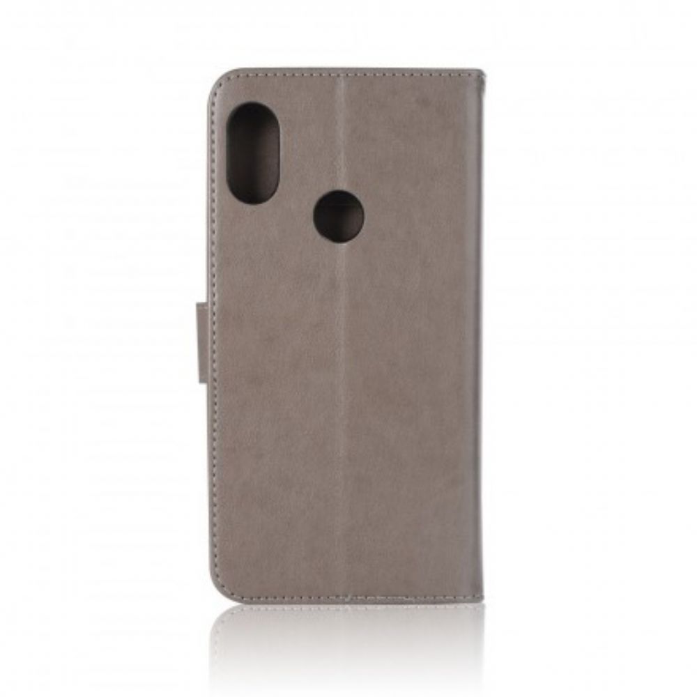 Folio-hoesje voor Huawei P30 Lite Leer Effect Catch Dreams Owl