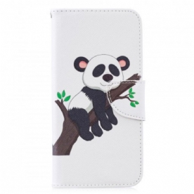 Folio-hoesje voor Huawei P30 Lite Luie Panda