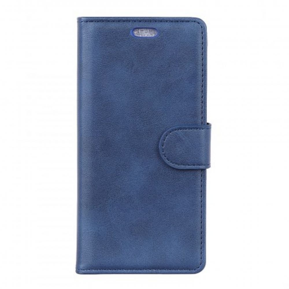 Folio-hoesje voor Huawei P30 Lite Retro Mat Leereffect