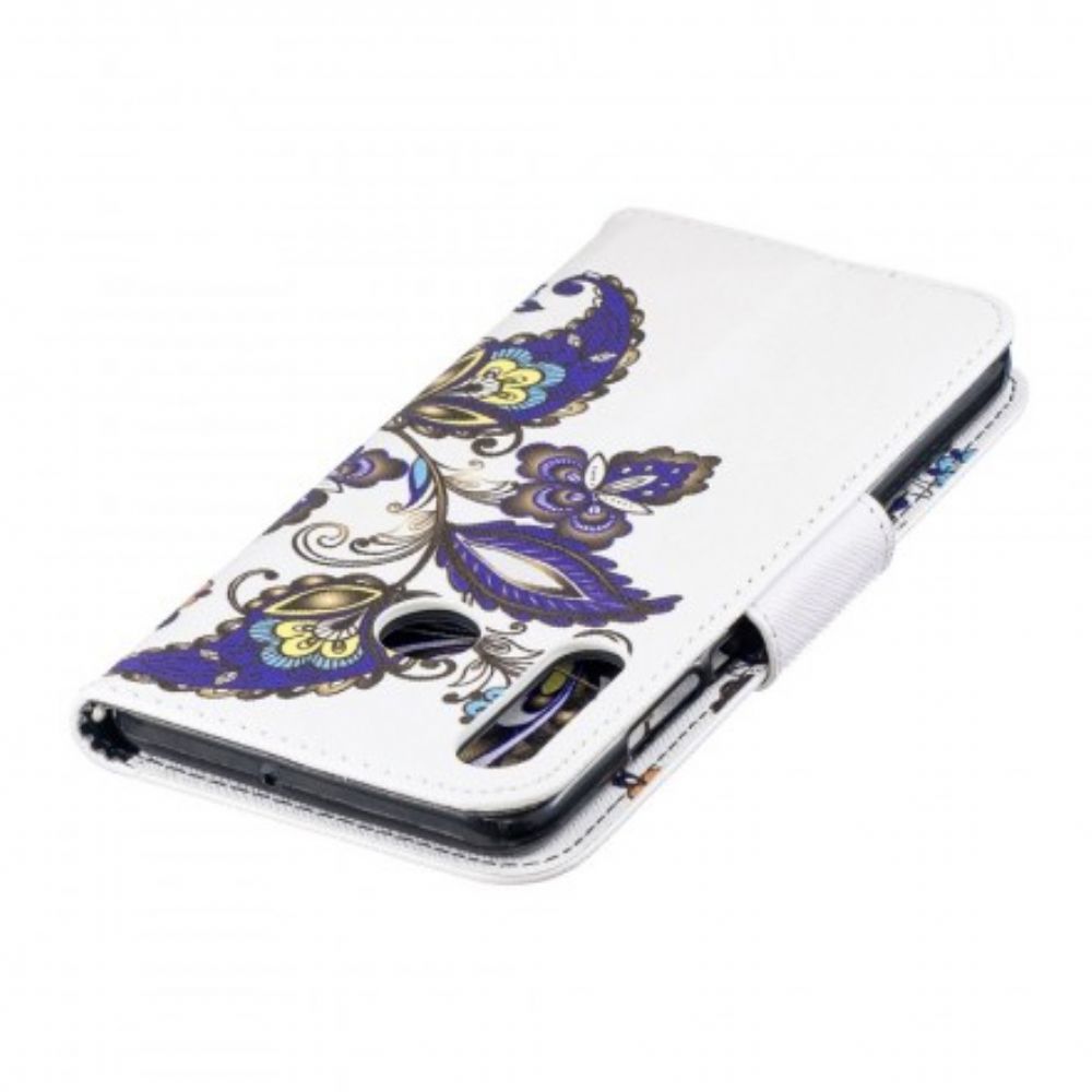 Folio-hoesje voor Huawei P30 Lite Vlindertattoo