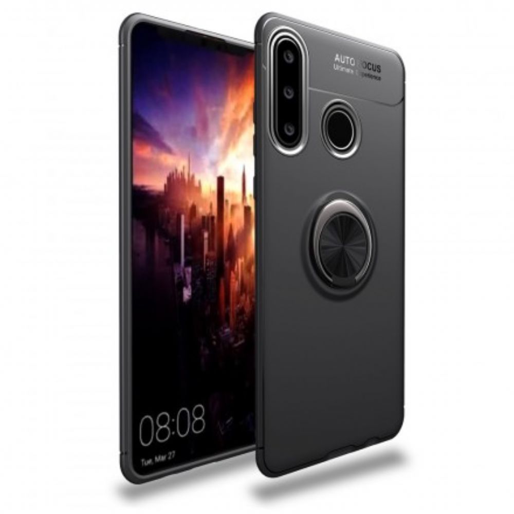 Hoesje voor Huawei P30 Lite Draaiende Ring