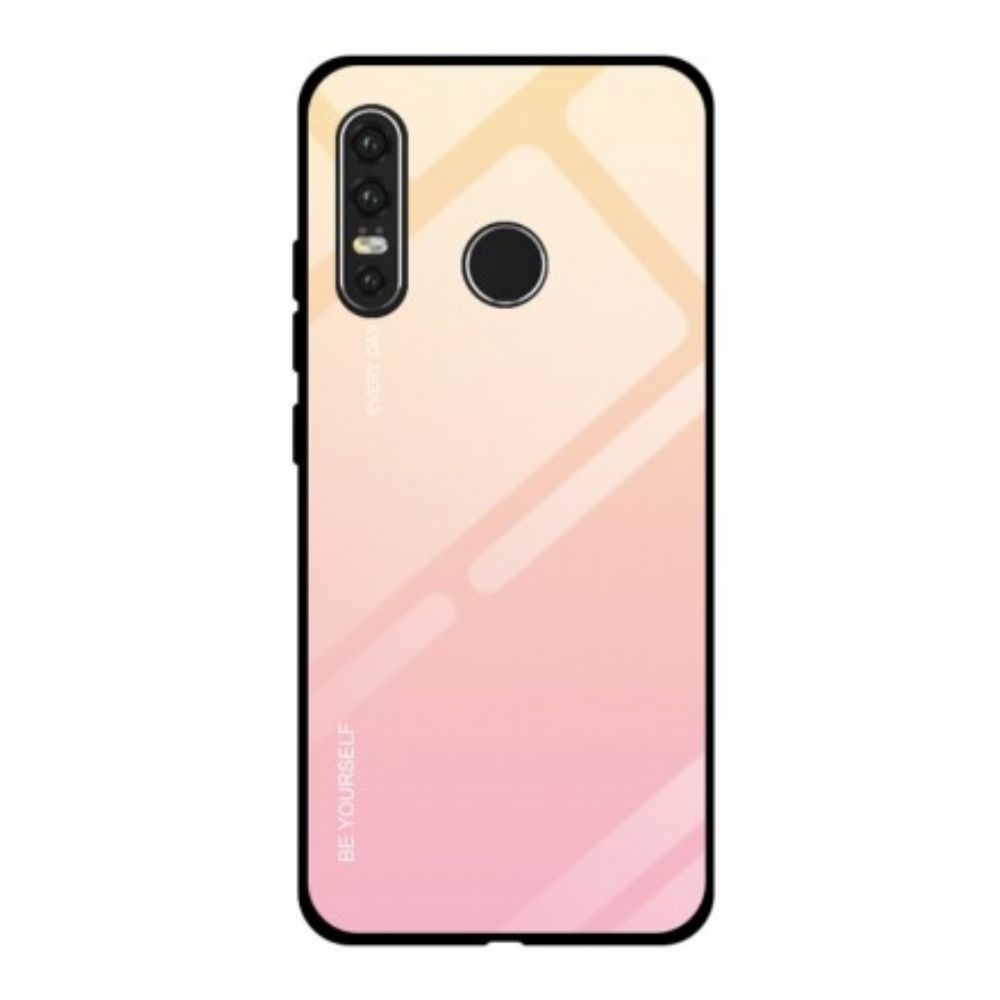 Hoesje voor Huawei P30 Lite Gegalvaniseerde Kleur