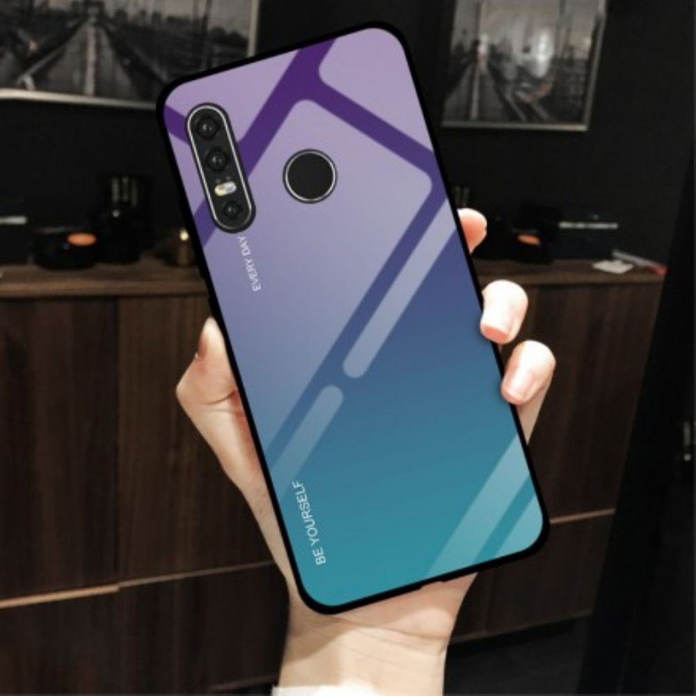 Hoesje voor Huawei P30 Lite Gegalvaniseerde Kleur