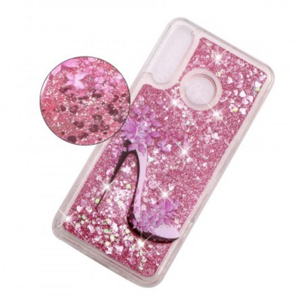 Hoesje voor Huawei P30 Lite Glitterpomp