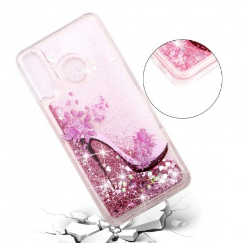 Hoesje voor Huawei P30 Lite Glitterpomp