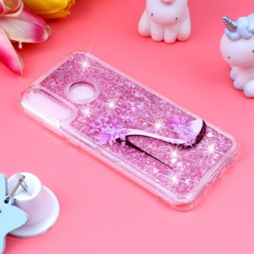 Hoesje voor Huawei P30 Lite Glitterpomp