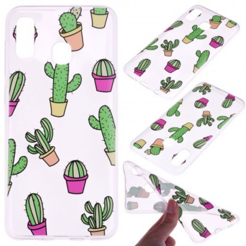 Hoesje voor Huawei P30 Lite Mini Cactussen