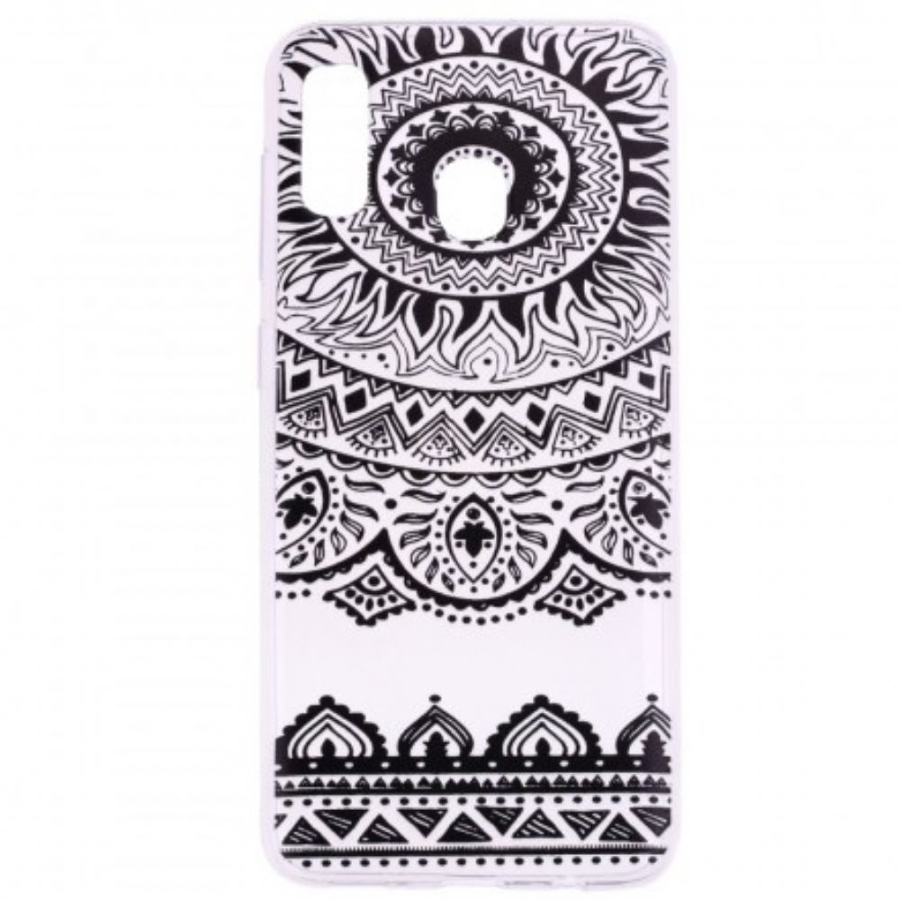 Telefoonhoesje voor Huawei P30 Lite Naadloze Bloemen Mandala