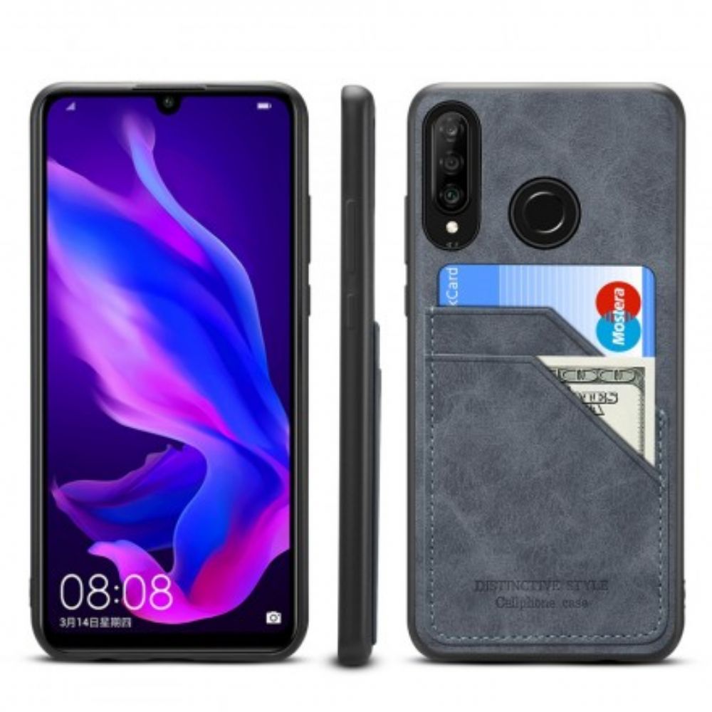 Telefoonhoesje voor Huawei P30 Lite Onderscheidende Kaarthouder