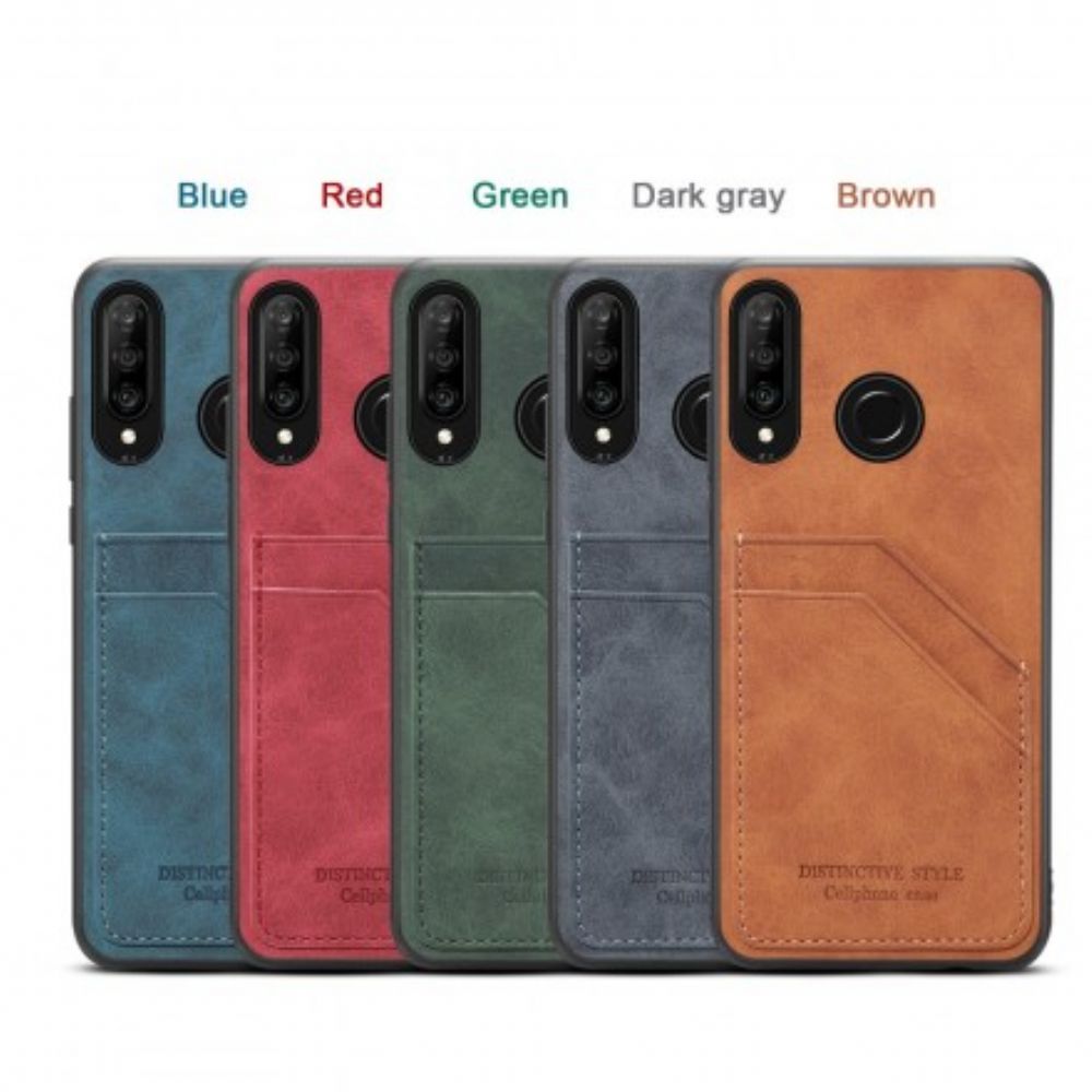 Telefoonhoesje voor Huawei P30 Lite Onderscheidende Kaarthouder