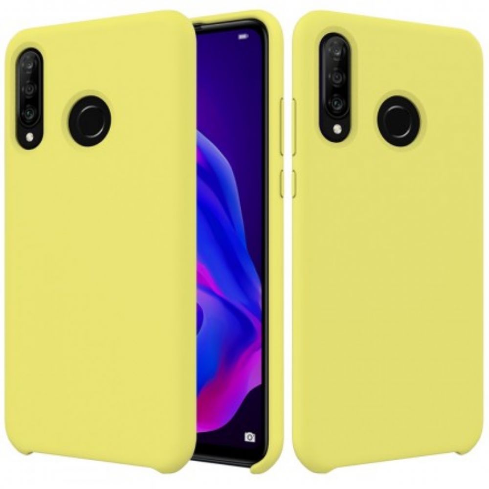 Telefoonhoesje voor Huawei P30 Lite Siliconen Vloeistof