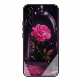 Hoesje voor Samsung Galaxy A13 5G / A04s Gehard Glas Hallo