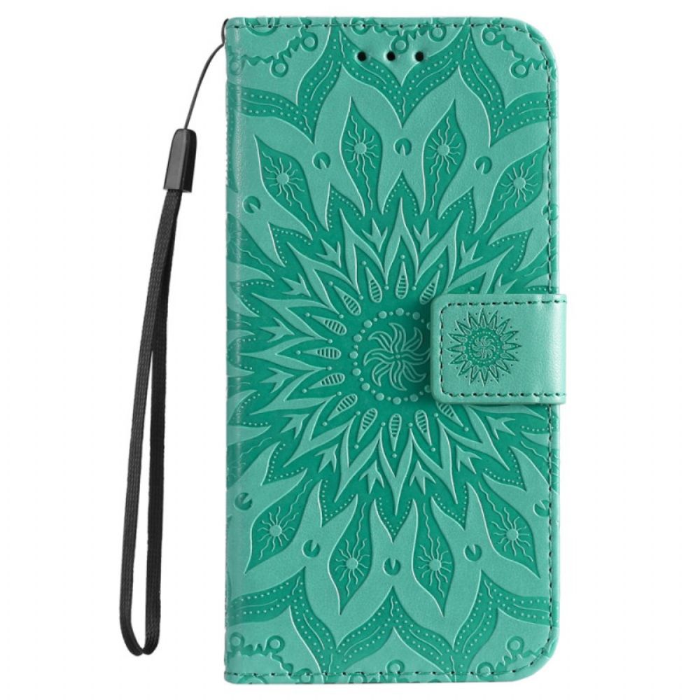 Bescherming Hoesje Oppo Reno 12 5g Mandala Met Bandje