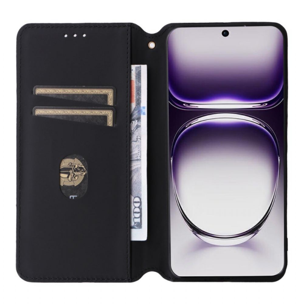 Folio-hoesje Oppo Reno 12 5g 3d-diamanten