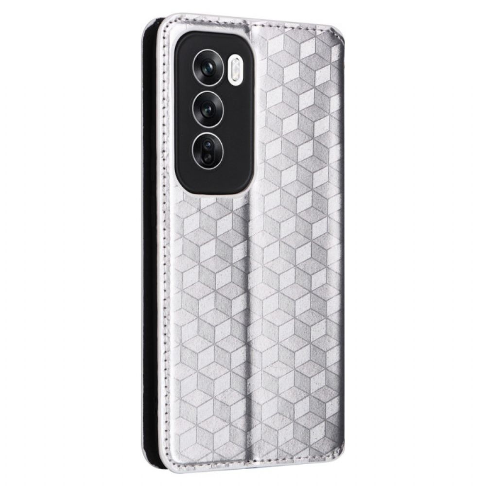 Folio-hoesje Oppo Reno 12 5g 3d-diamanten