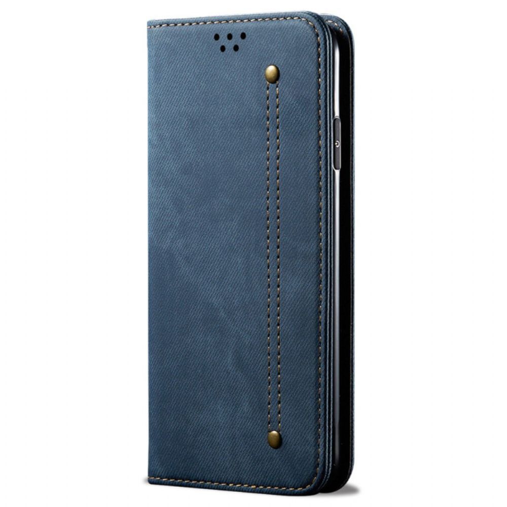 Folio-hoesje Oppo Reno 12 5g Jeansstof