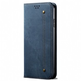 Folio-hoesje Oppo Reno 12 5g Jeansstof