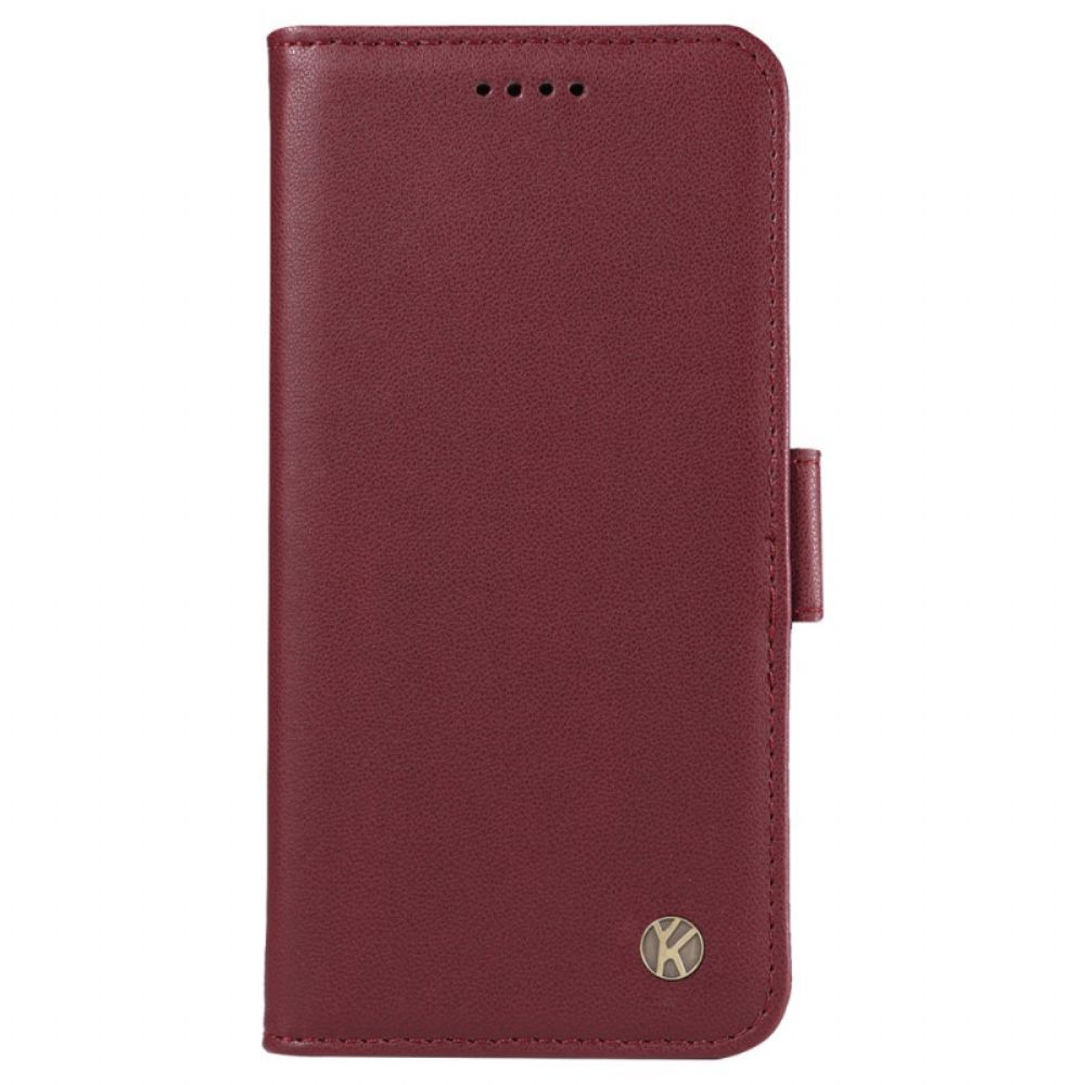 Folio-hoesje Oppo Reno 12 5g Telefoonhoesje Klassieke Yikatu