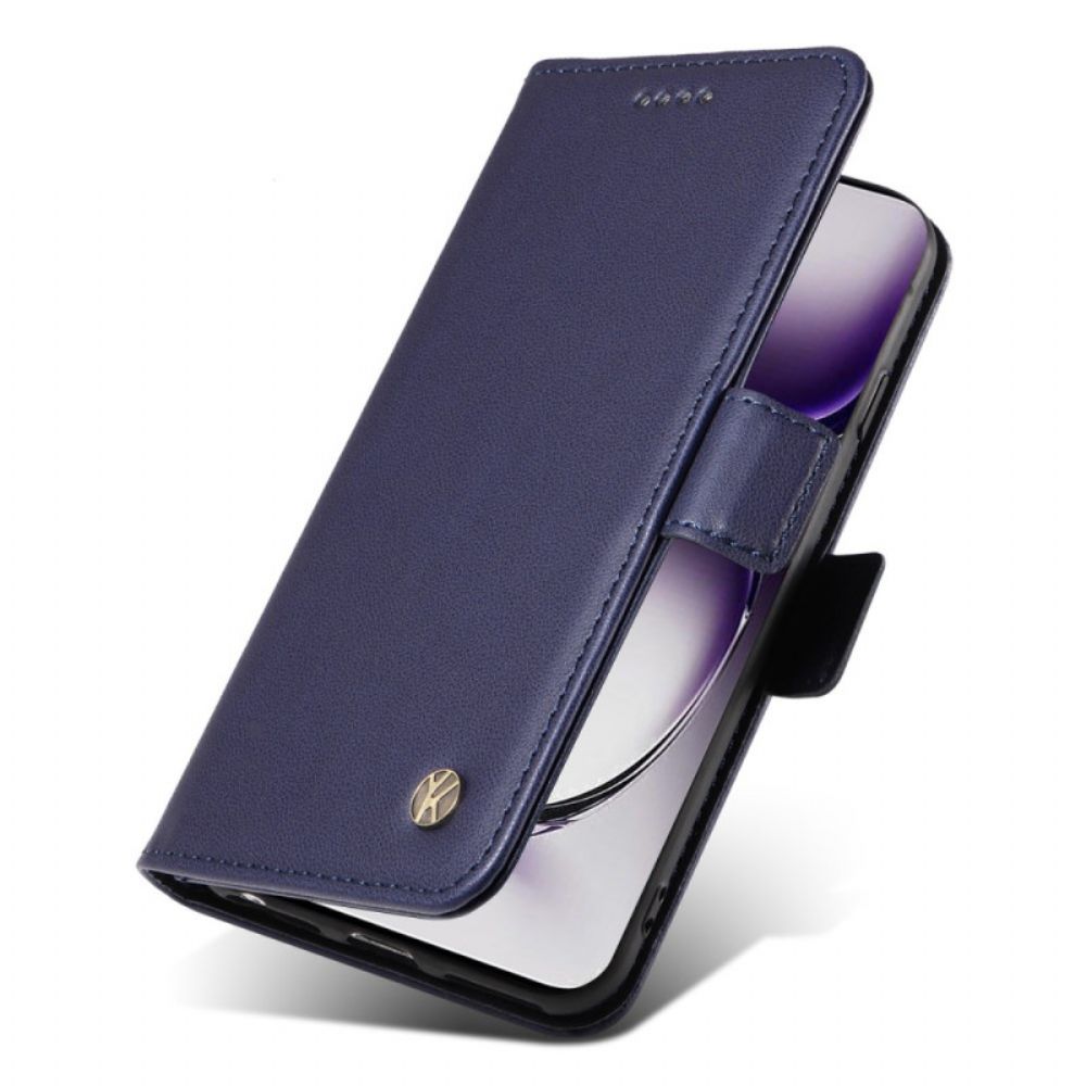 Folio-hoesje Oppo Reno 12 5g Telefoonhoesje Klassieke Yikatu