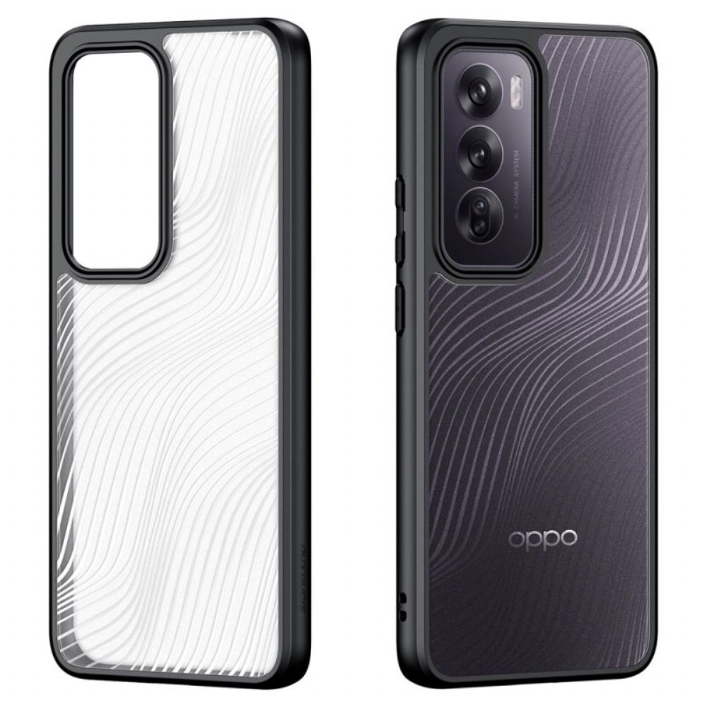 Hoesje Oppo Reno 12 5g Aimo-serie Dux Ducis Bescherming Hoesje