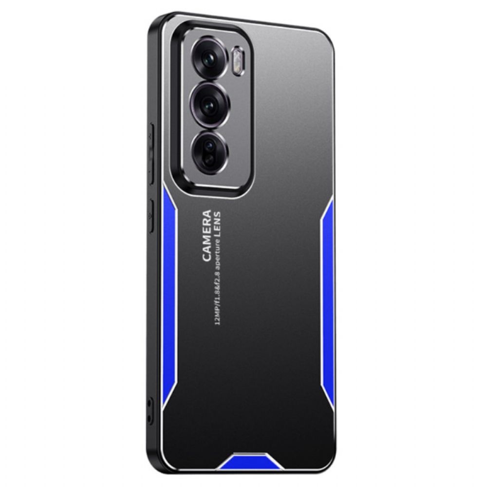 Hoesje Oppo Reno 12 5g Metaaleffect