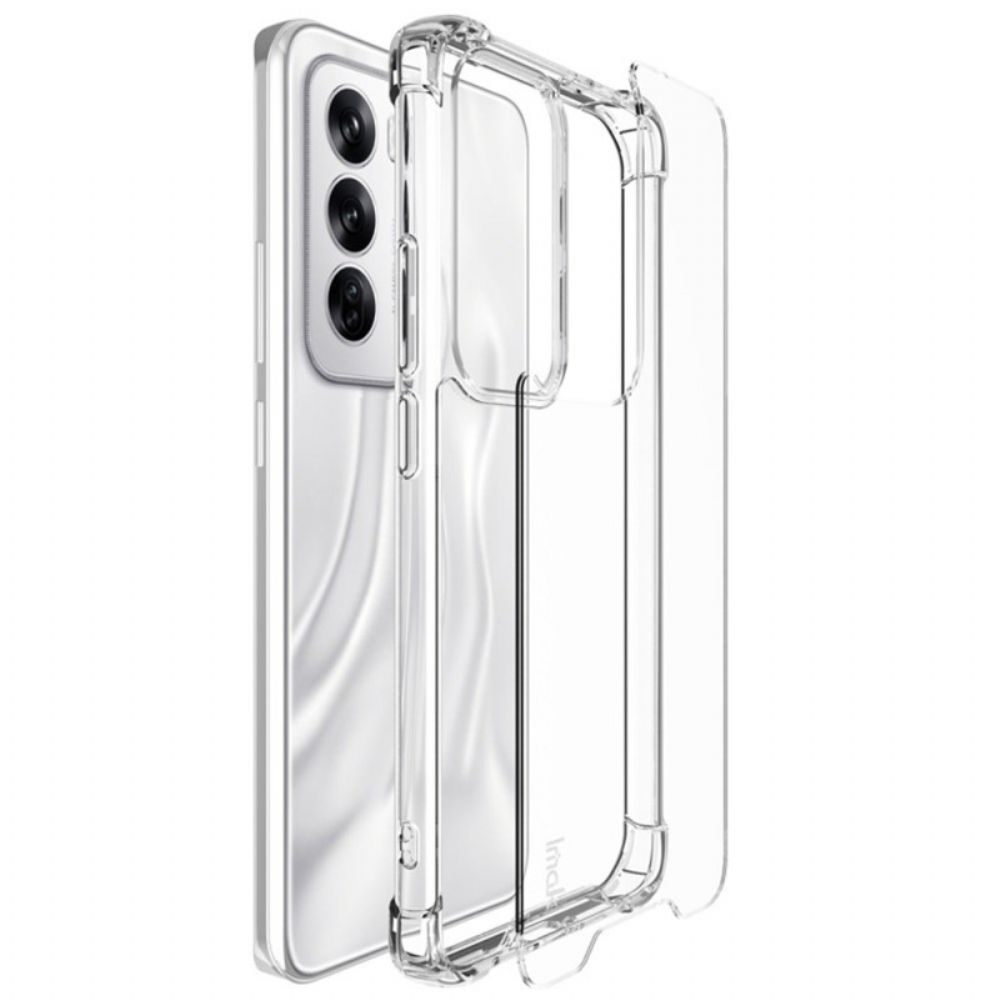 Hoesje Oppo Reno 12 5g Transparante Airbaghoeken Imak