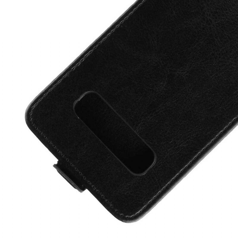 Folio-hoesje voor Samsung Galaxy S10 5G Flip Case Opvouwbaar Leereffect