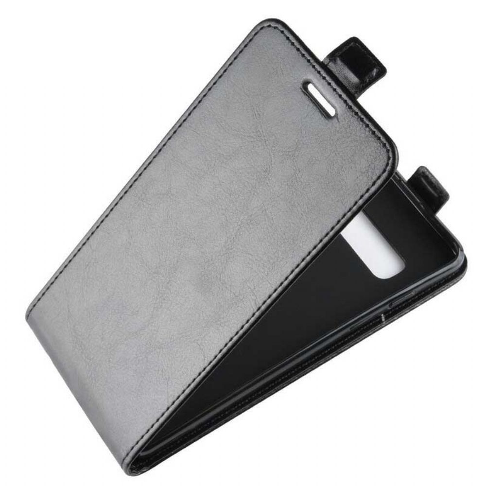 Folio-hoesje voor Samsung Galaxy S10 5G Flip Case Opvouwbaar Leereffect