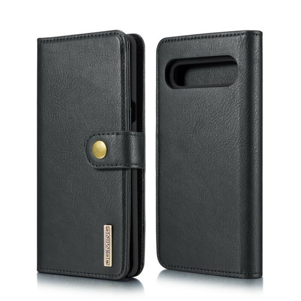 Hoesje Folio-hoesje voor Samsung Galaxy S10 5G Dg. Ming Afneembaar