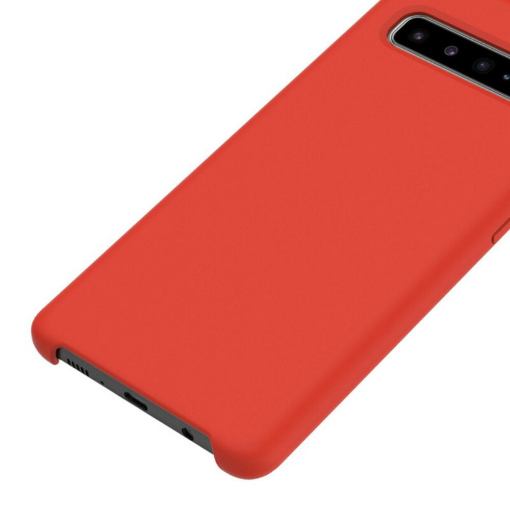 Hoesje voor Samsung Galaxy S10 5G Silicone Silky Touch