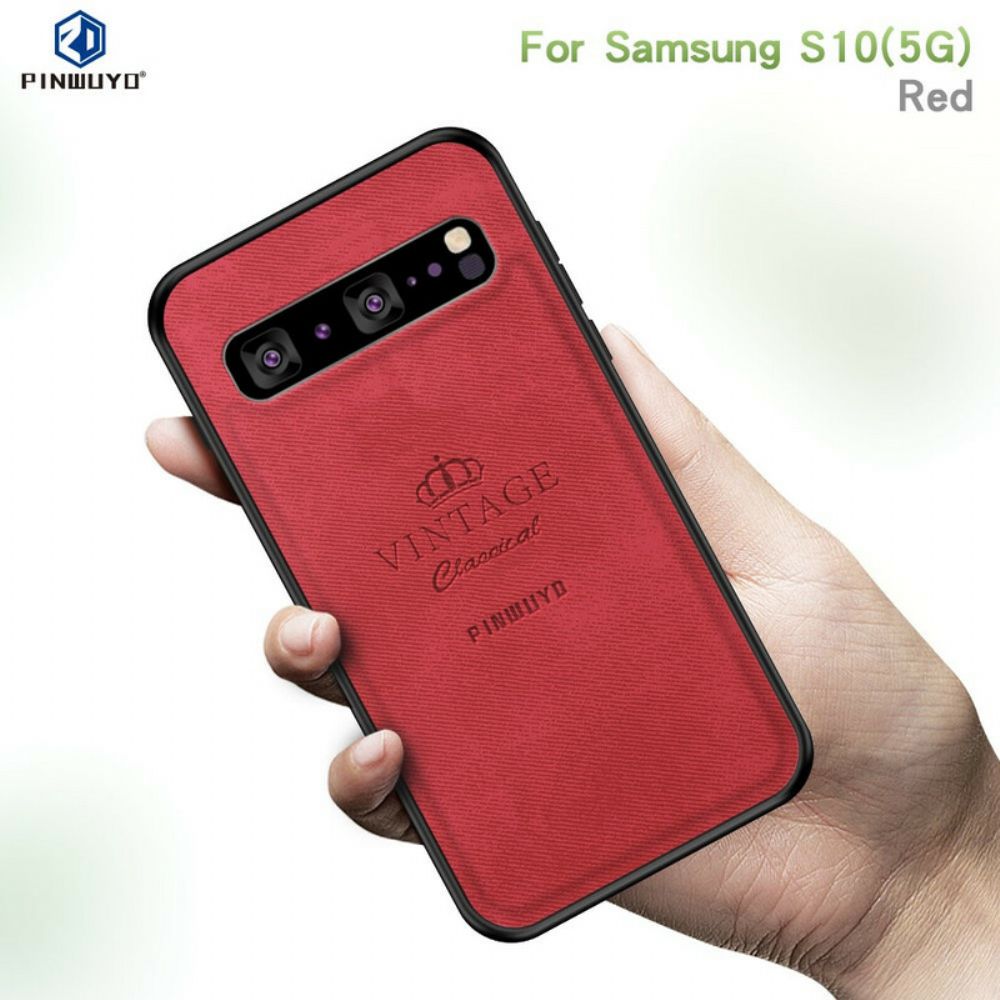 Telefoonhoesje voor Samsung Galaxy S10 5G Eervolle Vintage Pinwuyo