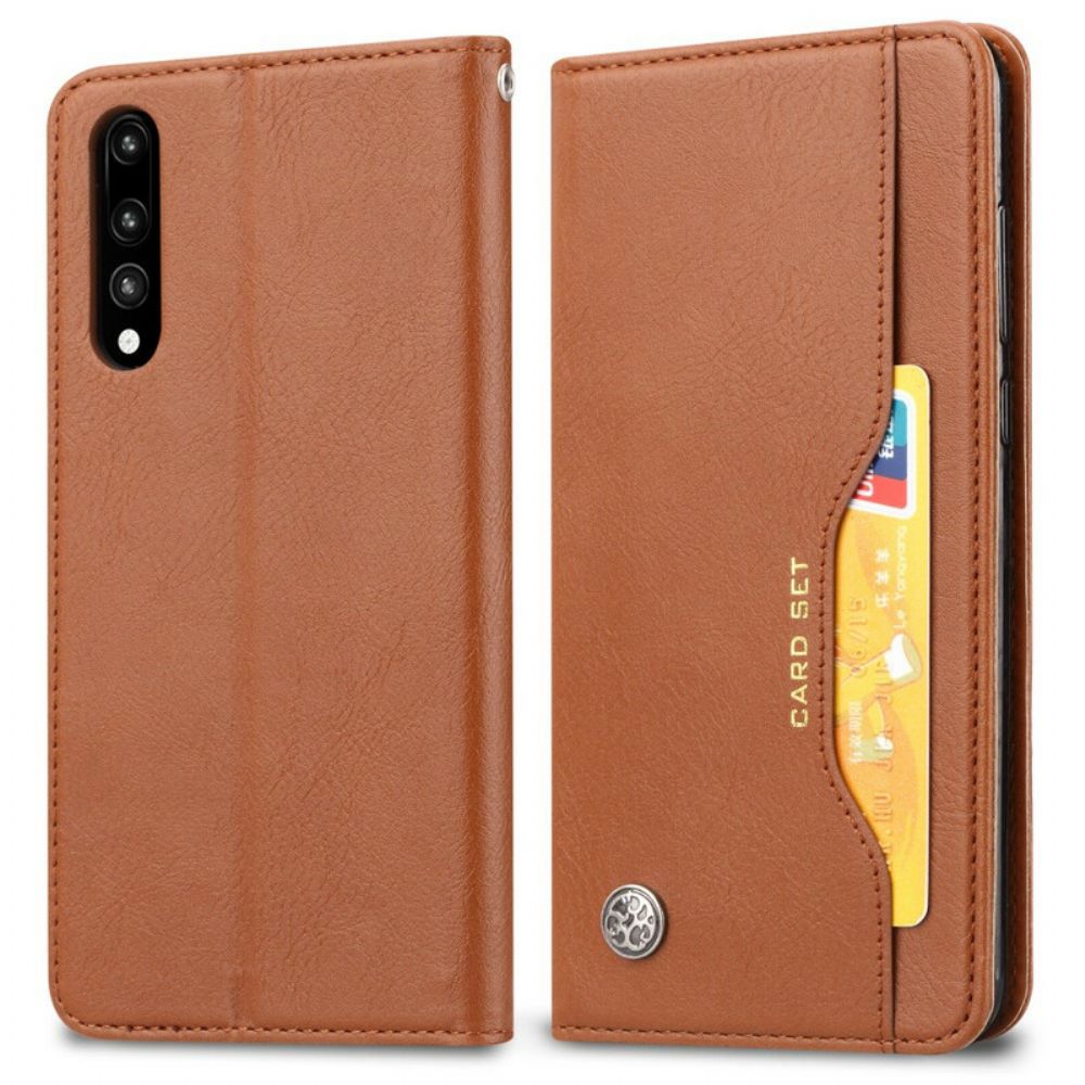 Bescherming Hoesje voor Xiaomi Mi A3 Folio-hoesje Kunstleer Kaarthouder